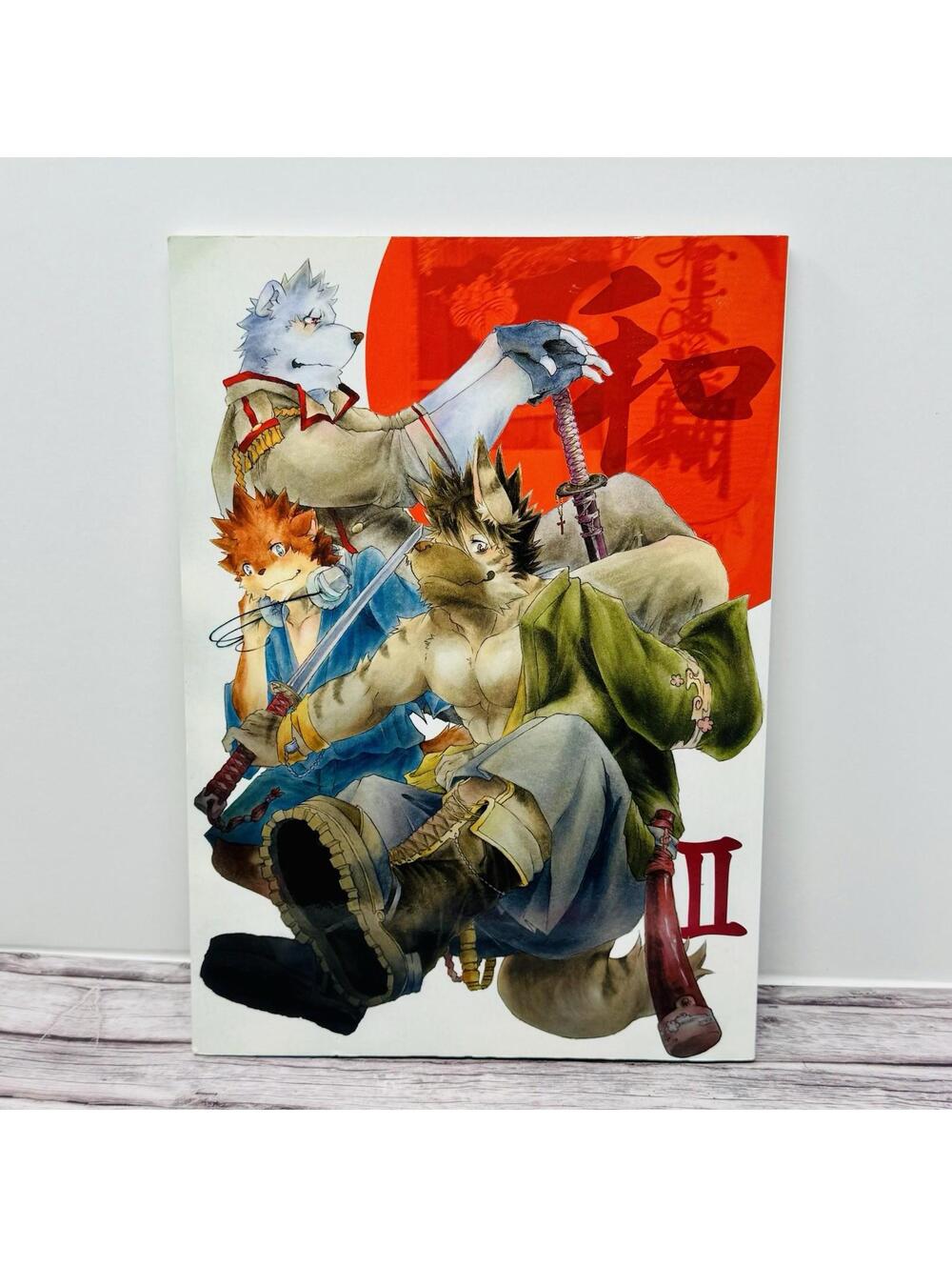 Kemono Animato Sinfonia Manga Illustration Book Anthro Furry Japan US Seller